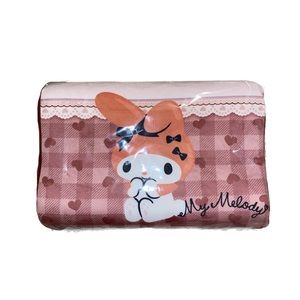 Licensed Sanrio My Melody/Kuromi Lace and Ribbon Memory Foam Pillow Authentic